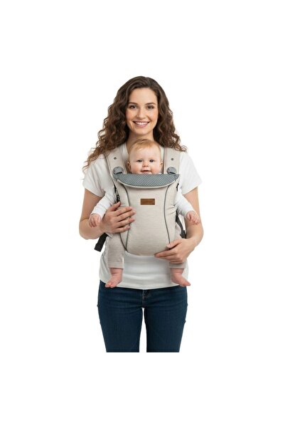neobreez Atlix 3-In-1 Convertible Baby Carrier, Newborn-Toddler - Beige