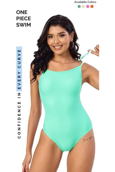 Okapi Strappy Swimsuit | Cross-Back One Piece Women | Adjustable Straps Beachwear