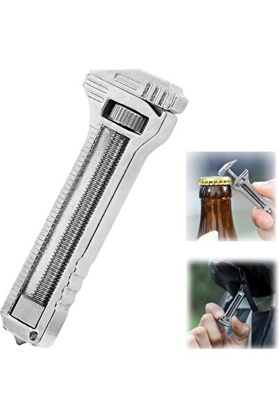 The Bros Mini Multitool Wrench,Compact Multitool,Outdoor Camping Hiking Porta...