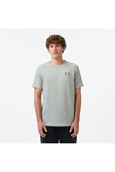 Under Armour Sportstyle Lc Ss Men's Gray T-Shirt