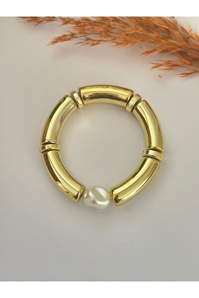 mibrillo Gold bracelet with pearls