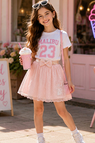 SANRIO Melody Mesh Tulle Skirt