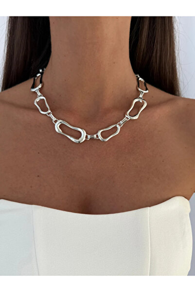 Luparadis Special Series Bone Design Silver Brand Model Necklace