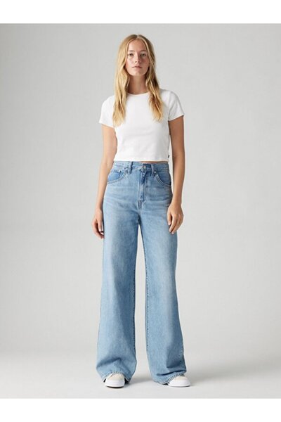 Levi's Cinch Baggy Kadın Jean Pantolon - Invested Indigo