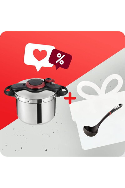 TEFAL Πακέτο Προσφοράς ClipsoMinut& # 039; ®   Εύχρηστη Χύτρα Ταχύτητας P4624...