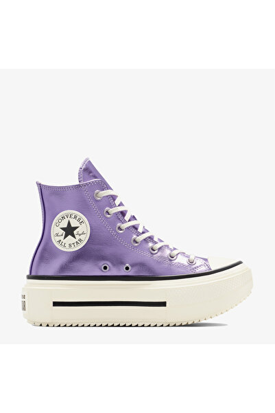 Converse Chuck Taylor All Star Lift Double Stack Unisex Mor Sneaker