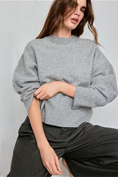 Stradivarius Yumuşak dokulu basic triko kazak
