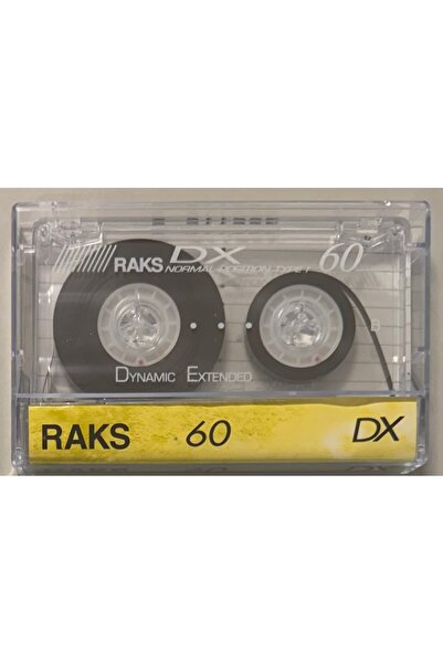 RAKS MÜZİK YAPIM Raks Dx 60 Cassette (Recordable)