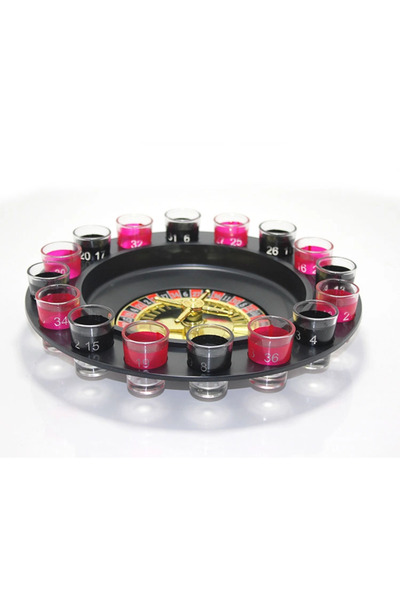 MEKs Roulette Game with 16 Shot Glasses Alk3544