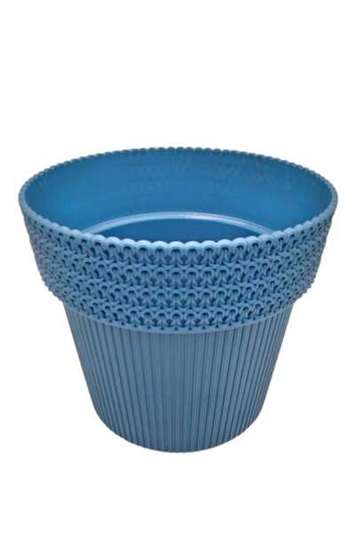 Generic Brand Large Sky Blue Round Centerpiece