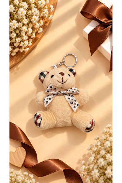 Silver Seasons Plush Teddy Bear Keychain Cute Bear Figured Gift Keychain