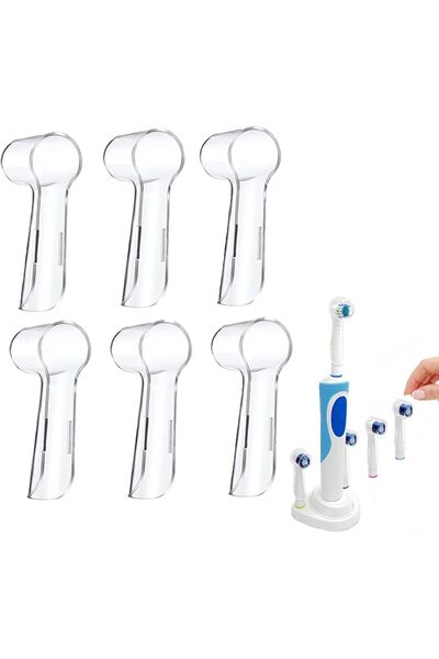 ToolHouse 6-Pack Portable Toothbrush Cover Covers, For Protecting Replacement...