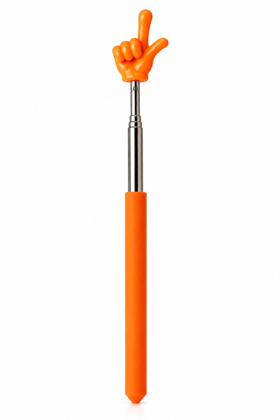 Ercazzo Portatif Uzayabilir Sevimli Parmak Öğretmen İşaret Çubuğu 20-67 CM Te...