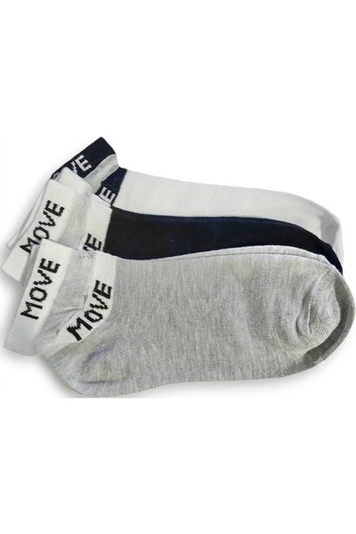 GONCA 3 Pieces Women's Ankle Tulle Booties Socks White Black Gray