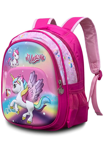 ZAAPPY 12 Inch Magic Wings School Bag For 4-6 Years, Printed Backpack Bags, L...