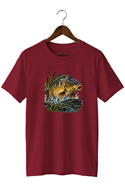 remonz Widi Collection Carp Fish Printed Unisex T-Shirt – Fishing and Carp Fi...