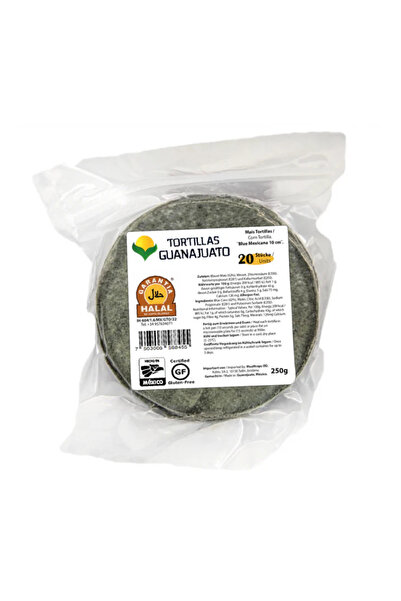 Tortillas Guanajuato Tortilla mexicana din porumb albastru 10cm, 250g – Maiz ...