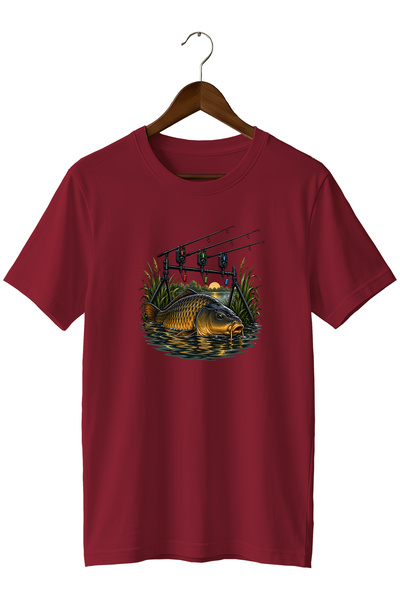 The Baski Widi Collection Sazan Balıkçırıστ Μπλουζάκι με στάμπα Unisex – Κοντ...