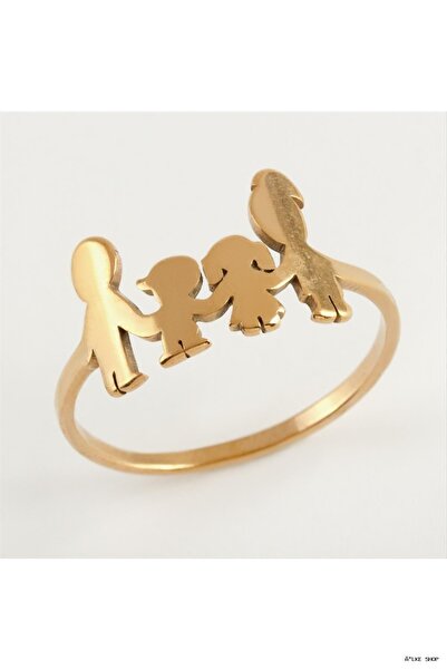 ZERO LAND Ilkestor Family Luxury Steel Ring (182125) Bronze 19