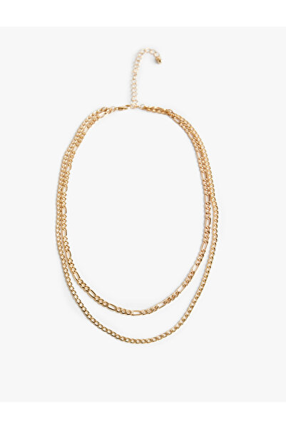 Koton Steel Multiple Chain Necklace