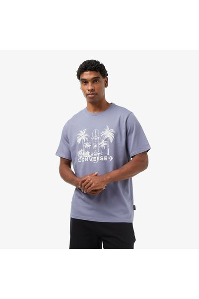 Converse قميص رجالي أرجواني