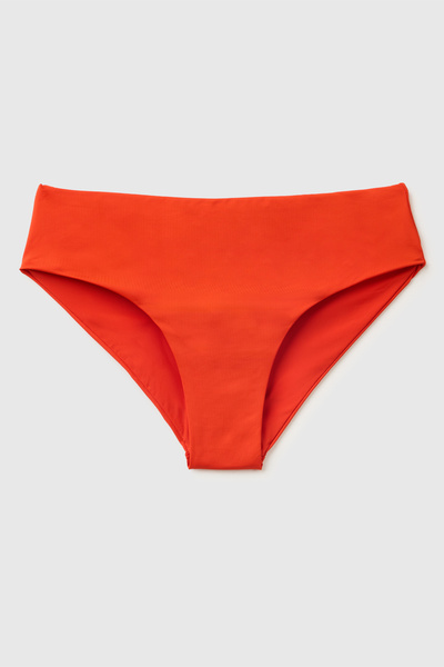 United Colors of Benetton Kadın Kırmızı Arkası Logo Detaylı Bikini Altı