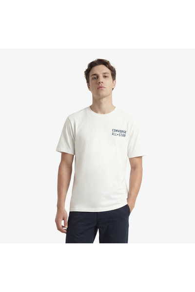 Converse Erkek Beyaz T-Shirt