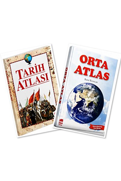 Aba Kitap İlköğretim ve Ortaokullar İçin Tarih Atlası - Orta Atlas (Coğrafya Atlası)