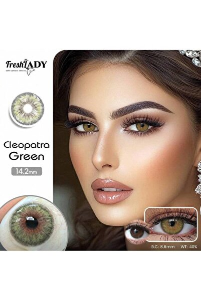 Fresh Lady Freshlady Colored Contact Lenses 14.50mm Yearly Disposable for Dai...
