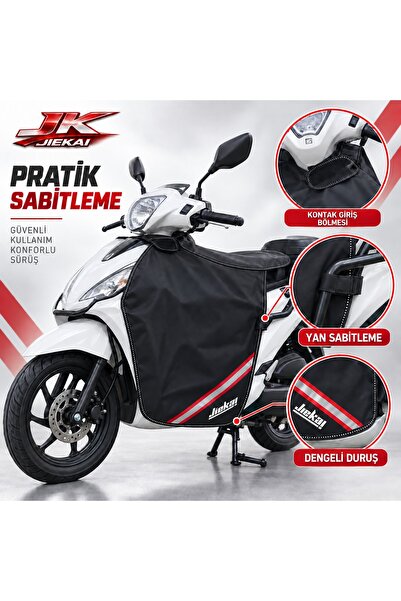 JİEKAİ JK Üniversal Scooter Uyumlu Kışlık Motosiklet Diz Örtüsü – Yağmur ve R...
