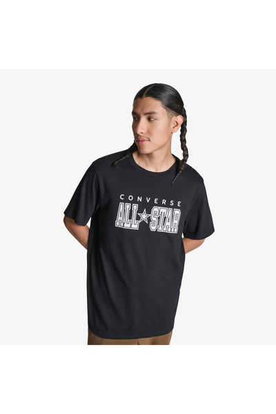 Converse Erkek Siyah T-Shirt