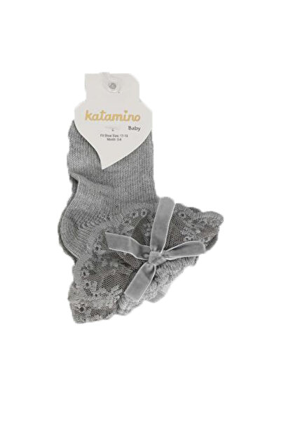 Katamino Arsende Bowknot Baby Socks