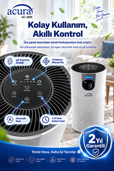 Acura AC-1010 AI Akıllı Hava Temizleyici