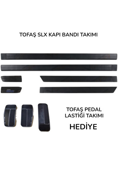HZW TOFAŞ KAPI BANDI ÇITASI TAKIM PEDAL LASTİĞİ TAKIMI HEDİYELİ SLX DOĞAN ŞAH...