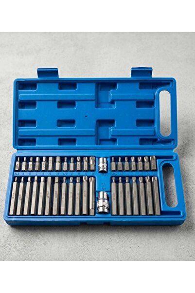 Hırdavat 40Pcs Star Spline Hex Socket Bit Set Tool Kit Precision Screwdriver ...