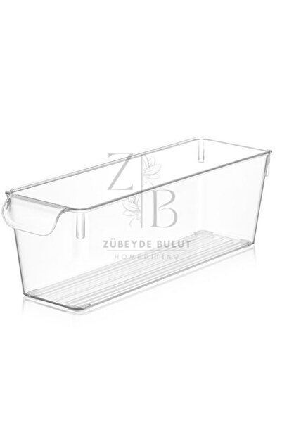 ZD HOMEDITING Kapaklı Buzdolabı Düzenleyici Dolap İçi Düzenleyici Organizer X...