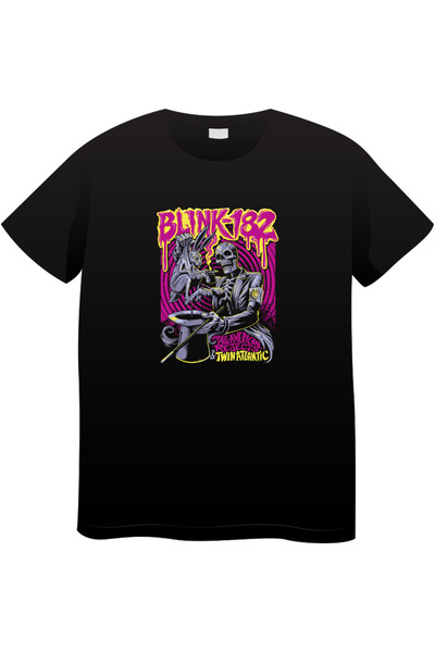 OEM Tricou vintage de muzică rock pentru bărbați, Colecție rock iconică, negr...
