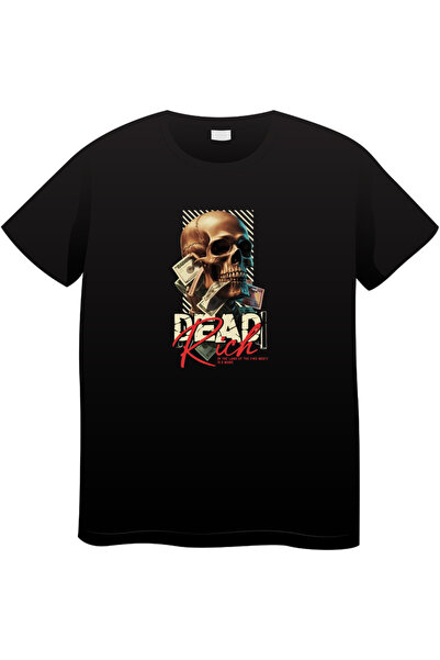 OEM Tricou bărbați Made By Money Hustle Society, negru, L