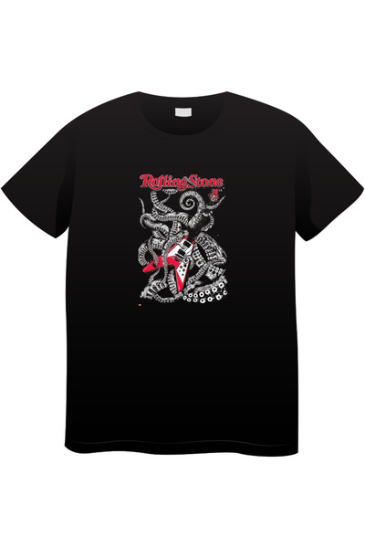 OEM Tricou vintage de muzică rock pentru bărbați, Colecție rock iconică, negr...