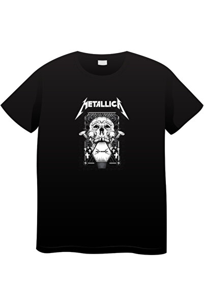 OEM Tricou vintage de muzică rock pentru bărbați, Colecție rock iconică, negr...