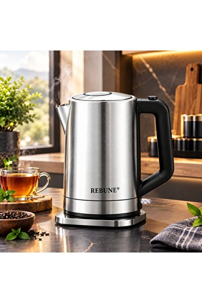Generic Brand Steel Ribbon Water Kettle - 3 Liters