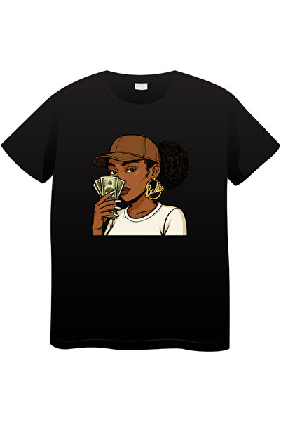 OEM Tricou bărbați Made By Money Hustle Society, negru, M
