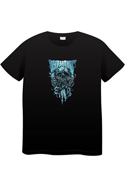 OEM Tricou bărbătesc vintage cu tematică rock, Colecție rock iconică, negru, XL
