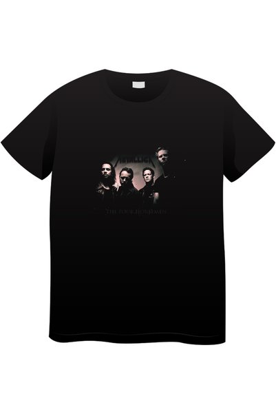 OEM Tricou vintage de muzică rock pentru bărbați, Colecție rock iconică, negr...