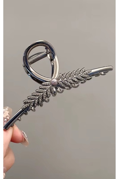 Rapunzel Accessories Buğday Başak Taneli Saç Tokası Büyük Tutamak Klipsi Zari...