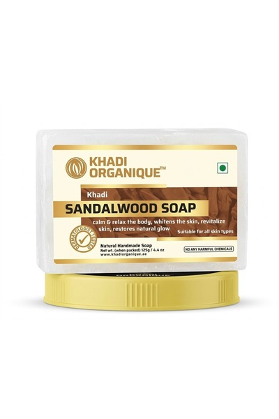 kottakkal arya vaidya sala Sandalwood Soap 125gm (khadi organique suitable fo...