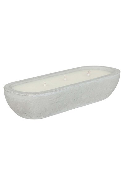 Atmosphera Lumânare din ciment "Ely" - Citronella, 580 g