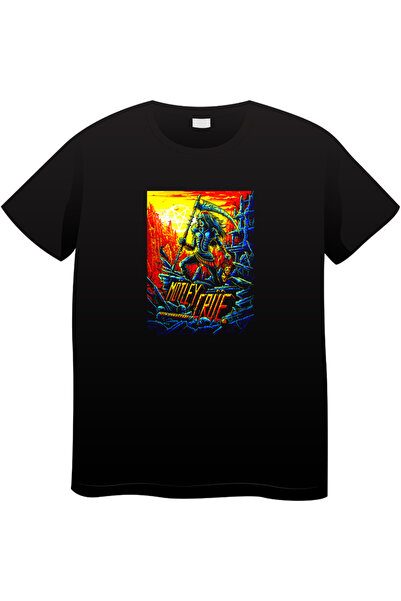 OEM Tricou vintage de muzică rock pentru bărbați, Colecție rock iconică, negr...