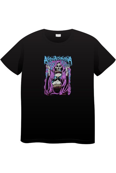 OEM Tricou vintage de muzică rock pentru bărbați, Colecție rock iconică, negr...