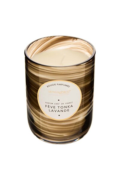 Atmosphera Lumânare rotundă parfumată  "Wavy " - Parfum floral, Tonka și lava...